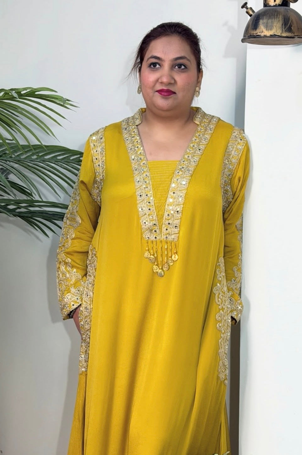 Wedding or Party Edit-Yellow Ethnic Wear